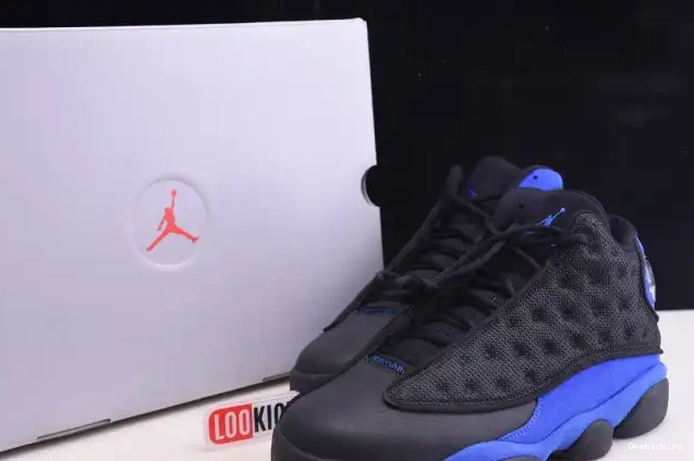 One Kick Royal Black Hyper 414571-040 13 Jordan Retro 0520